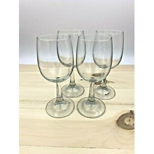 Goblet glass transparent glass