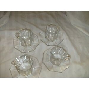 Coffee cup dish decoration style Lu white glass