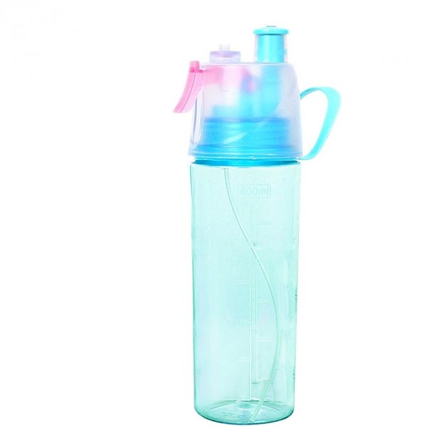 Exercise bike spray water bottle leak-proof cups gym beach