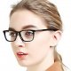 Optical Eyewear Non-prescription Eyeglasses Frame with Clear Lenses For Women