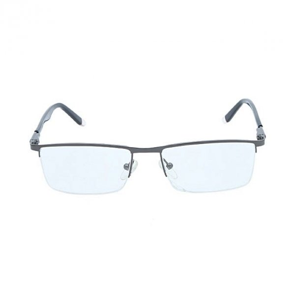 Plastic and Metal Reading Glasses - Gray