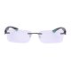 Plastic and Metal Reading Glasses - Black