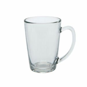 11 oz glass of tea, with handle