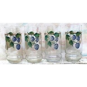 Fruit drink horizontal cup glass