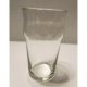 Transparent cup, 6" flat bottom cup