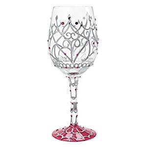 I headdress craftsmen hand-painted wine glasses gift