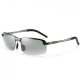 Driving square color sunglasses male polarized sunglasses for men gray chameleon