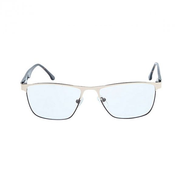 Plastic and Metal Reading Glasses - Gray and Golden