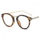 Myopic prescription eyewear frames glasses female male metal ring frame eyeglasses