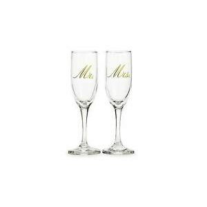 Mr. and Mrs. Personalized Wine Glasses