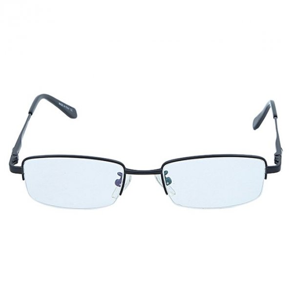 Plastic and Metal Reading Glasses - Black