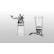 Stainless steel / glass stag home drinking water cup