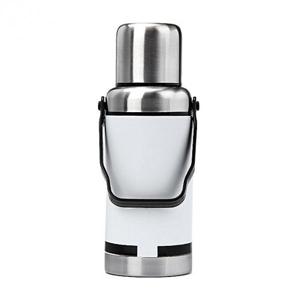 The portable vacuum stainless steel vacuum cup transparent cover creative