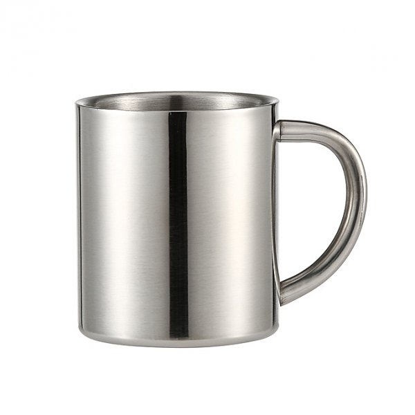 Stainless steel cup to drink fruit juice glass beer mug section Home Travel Tools