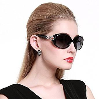 Classic Oversized Polarized Sunglasses for Women  UV Protection 1220