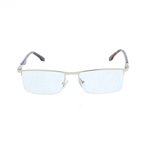 Plastic and Metal Reading Glasses - Gray