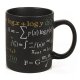 Creative mathematical formulas ceramic cup of coffee beautiful tea cups decorated gift: Black