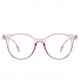 Neutral way round glasses and glasses cat nonprescription eyeglass frame transparent lenses