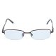 Plastic and Metal Reading Glasses - Gray