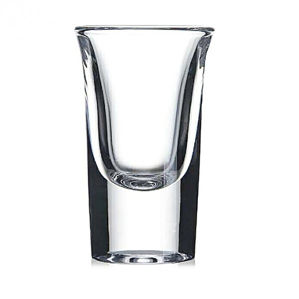 Small cup whiskey cup, transparent