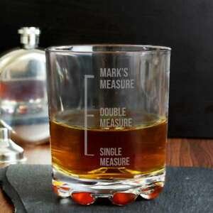 Individualized engraving whiskey flat glass