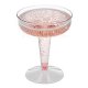 Disposable baking glass of champagne goblet bulk bag the perfect wedding / party reception