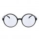 Round Glasses Frame Clear Lens Fashion Circle Eyeglasses 52mm