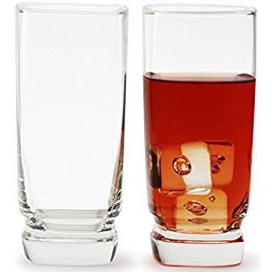 Set glass glass, 15 ounces, set 4, drink cups glass drinking vessel