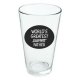 Novelty 16Oz pint drinking glass tempering