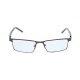 Plastic and Metal Reading Glasses - Bronze and Gray