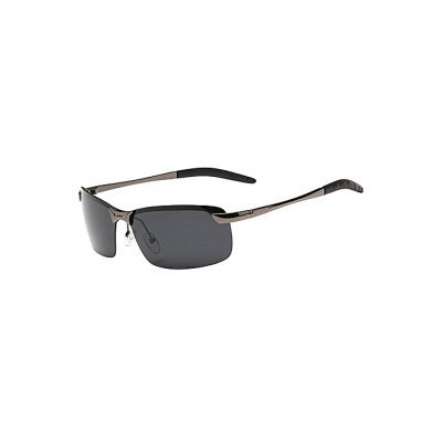 Men gun rack black lens drive movement UV sunglasses