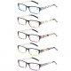 Reading Glasses 5 Pack Fashion Spring Hinge Readers With Beautiful Patterns for Women