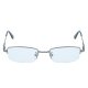 Plastic and Metal Reading Glasses - Light Gray