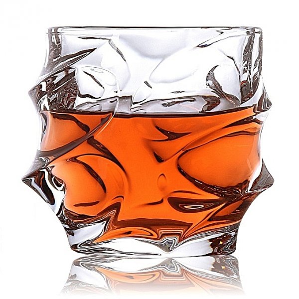 Whiskey glass old-fashioned glass