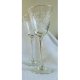 Retro clear wine glass goblet cutlery