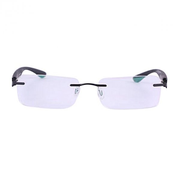 Plastic and Metal Reading Glasses - Black