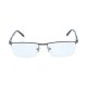 Plastic and Metal Reading Glasses - Gray