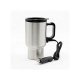 Heated stainless steel coffee cup mug car charger