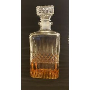 Glass decanter, a beverage cup