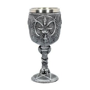 Grey goblet 17.5cm