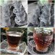 Transparent glassware espresso coffee cup, saucer cup 140Ml