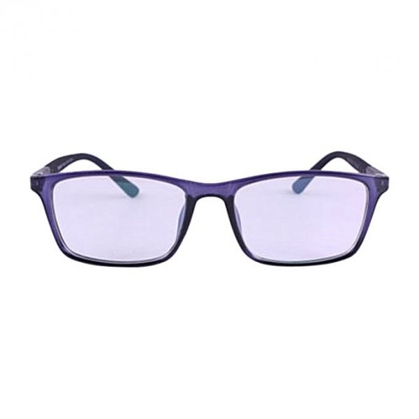 Metal and Shell Reading Glasses - Indigo and Black