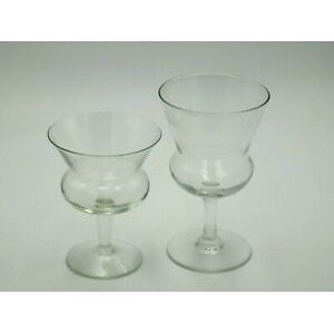 Retro wine glass clarity