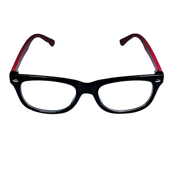 Black and Red Glasses For Men