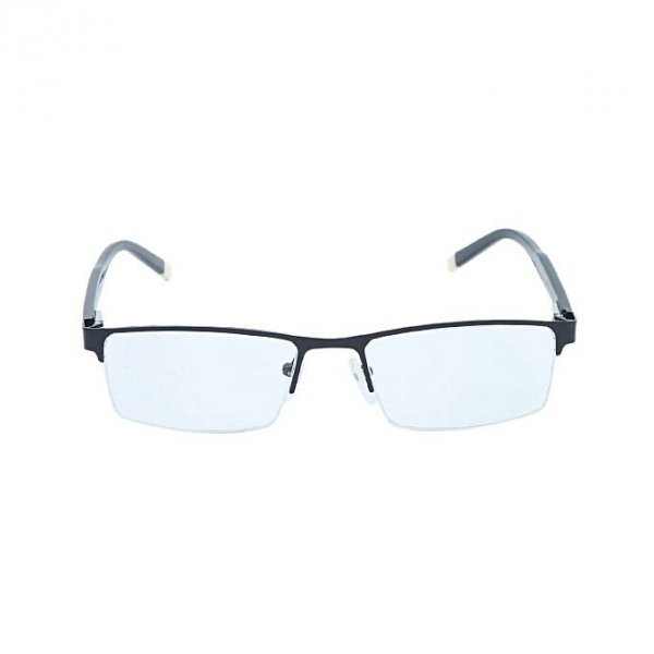 Plastic and Metal Reading Glasses - Black and Gray