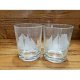 Retro Glass Wine Glass 4"