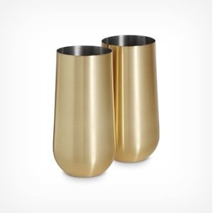 Tall metal cups