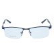 Plastic and Metal Reading Glasses - Dark Gray