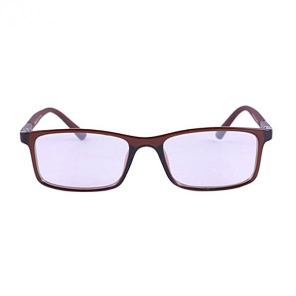 Metal and Shell Reading Glasses - Chocolate and Black