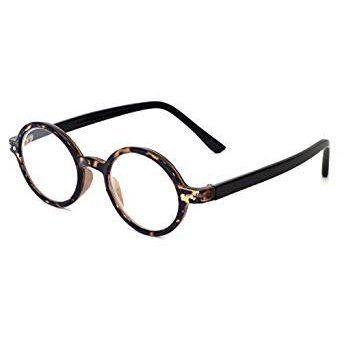 Neutral oval glasses are lightweight and comfortable